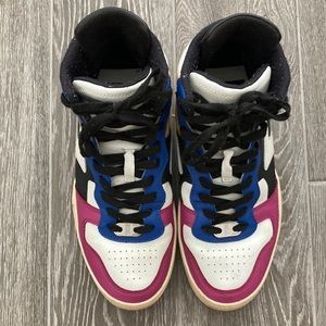 diesel s-ukiyo mid high top sneakers